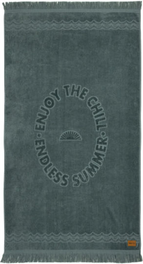Nima Endless Summer Microfiber Towel Body Gray 160x90cm
