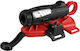 Kids Dart Launcher Gun Spider Gun – Black Red Foam Darts