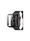 Protective Plastic Case with Glass in Black color for Apple Watch 42mm