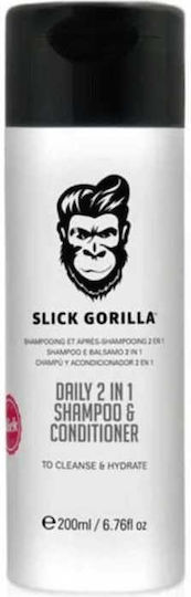 Slick Gorilla Daily 2 In 1 Shampoo & Conditioner 200 ml