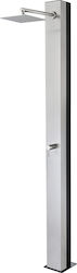 Imex Pool-Dusche aus Aluminium Schwarze