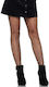 Leg Avenue Lurex Industrial Net Sexy Καλσόν Μαύρο