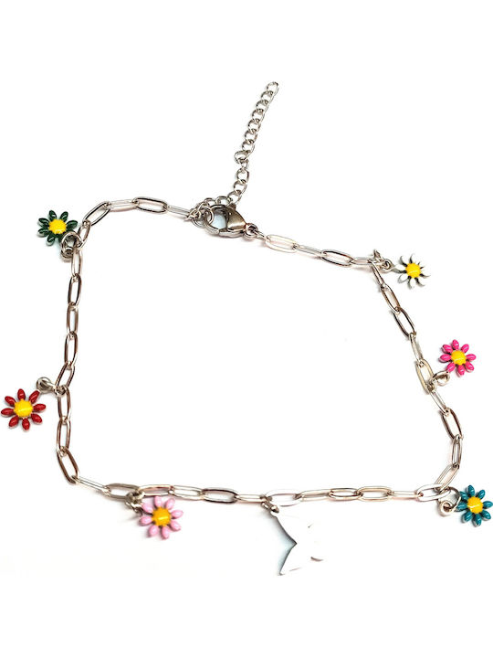 Amalfi Accessories Fußarmbänder Aus Edelstahl Stahl