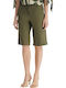 Women's Bermuda Shorts Khaki