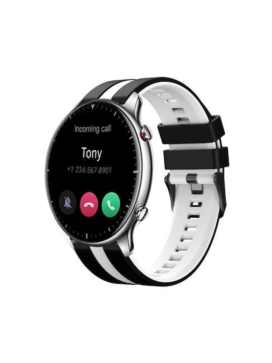 Armband Silikon Schwarz (Amazfit GTR 2/GTR 2e)