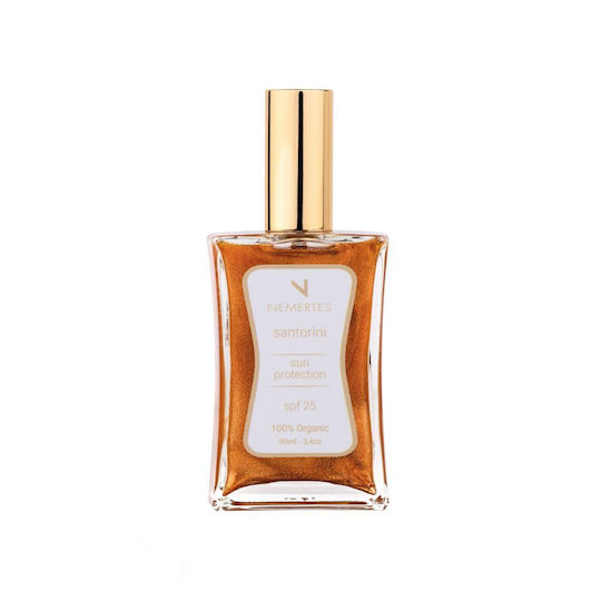 Nemertes Santorini Edition Αδιάβροχο Αντηλιακό Λάδι Σώματος SPF25+ 90ml
