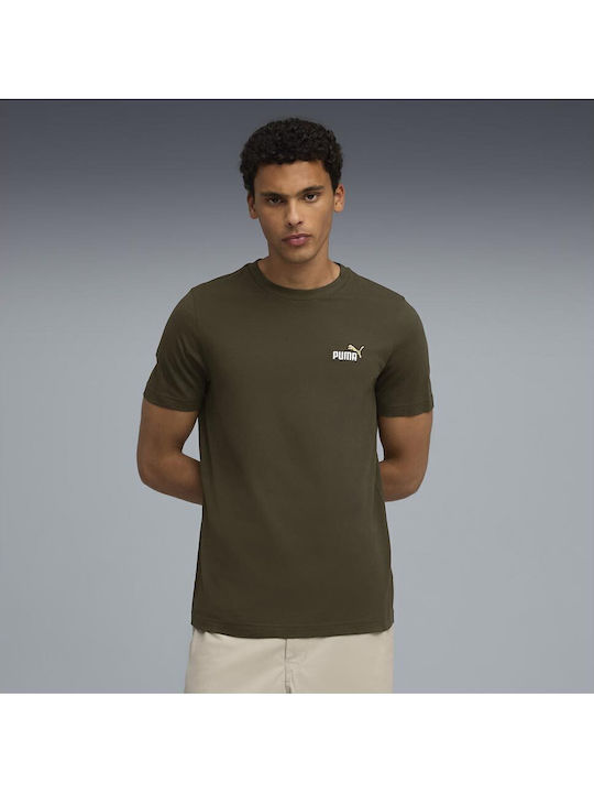 PUMA Essential T-shirt Χακί