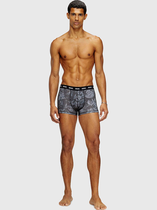 Diesel Damien Ανδρικά Μποξεράκια Black 3Pack