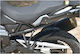 C-Racer Motorcycle Rear Wheel Fender Black 1pcs