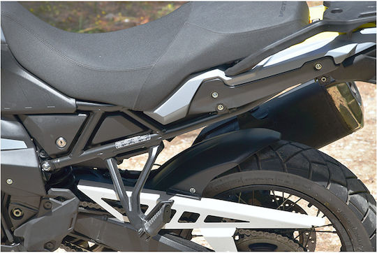 C-Racer Motorcycle Rear Wheel Fender Black 1pcs