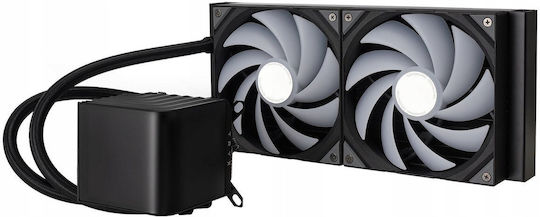Tryx Panorama 280 Water Cooling System AIO CPU with 2 140mm Fans and ARGB Lighting