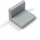 Cabinet Suspension Bracket Plastic Cover Gray P...