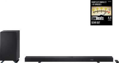 Sharp HT-SBW55121 Soundbar 5.1.2 212W cu Telecomanda Negru