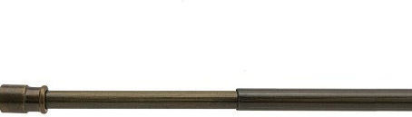 Ausziehbare Metallische Vorhangstange Ohne Ringe Oxidiert 700-2s25 25-45cm Metalor