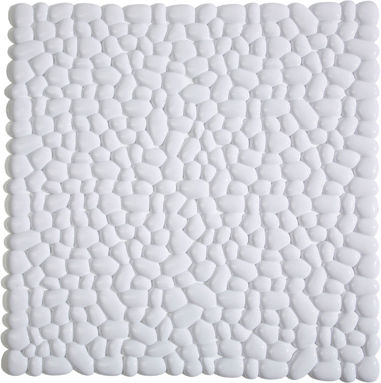 Covoraș Antiderapant Pentru Duș 3D Stones 06029 Alb