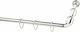 Corner Shower Arm 1.00m x 1.00m Heavy Duty Fantasia Chrome