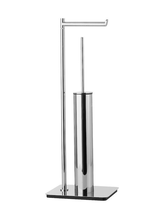 Bronze Art Series Ml-500 0150-10-2l Chrome Wall Mounted Toilet Paper Holder and Bidet Set