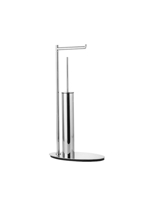 Bathroom Accessory Set Towel Rack and Bidet 15x30x60cm Bronze Art 0151-10-2l Chrome
