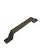 Aluminium Handle 190mm Two Holes Brown