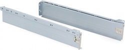 Metal Drawer Sides Fgv Uniset Height 15cm Depth 40cm Gray
