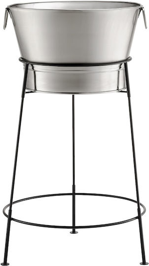 Tablecraft Σαμπανιέρα Inox Μαύρη 41.4lt με Διαστάσεις 51x51x95.5cm