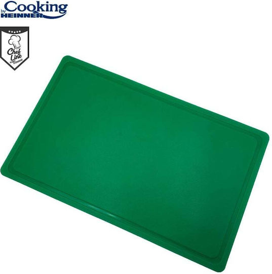 Heinner Placă de Tăiere din Polietilenă Verde 53x32.5x2cm 1buc