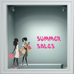 Αυτοκόλλητο Εκπτώσεων - Summer Sale 69 - 50cm X...