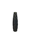 Floor Vase Black Gold Curly Φ17x57cm 6/pk