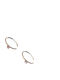 Amalfi Accessories Nose Piercing in Steel Silver and Pink