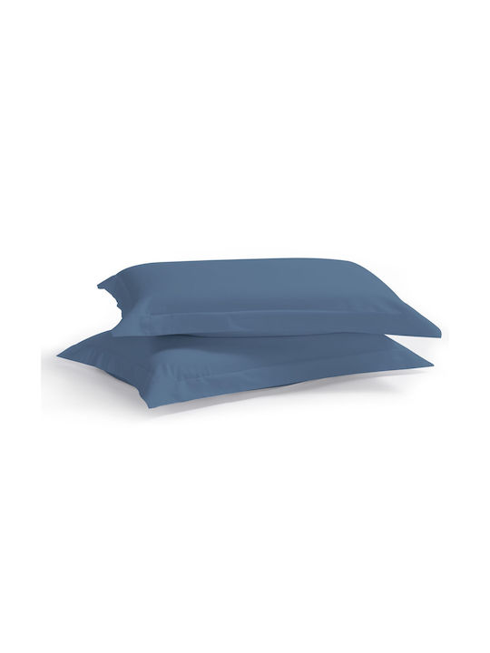 Aslanis Home Satin Σετ Μαξιλαροθήκες Oxford Pos...