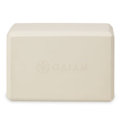 Gaiam Yogablock Beruhigendes Beiges