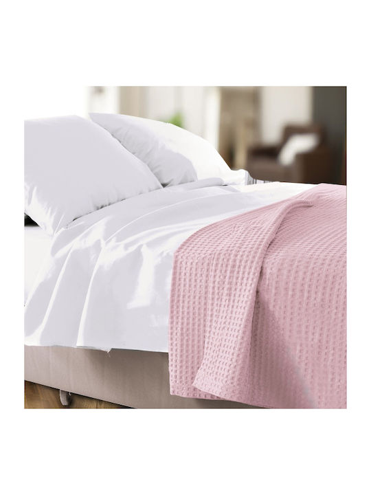 SpitiBazaar Blanket Pique Queen 220x240cm Pink