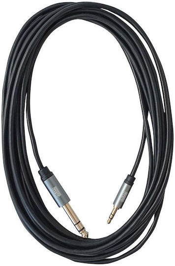 KAL Electronics Cable 6.3mm male - 3.5mm male 3m (TAC011A)