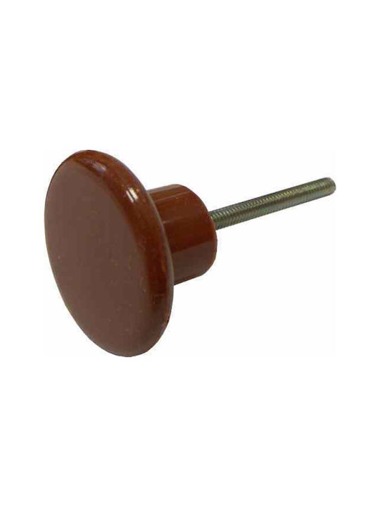 Plastic Brown Knob
