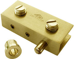 Панта За Стъкло Месинг Златист 304-3245 Metalor