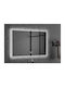 Mysmartmirror Beleuchteter Badezimmerspiegel Αφής Ein/Aus Dimmer 70x100