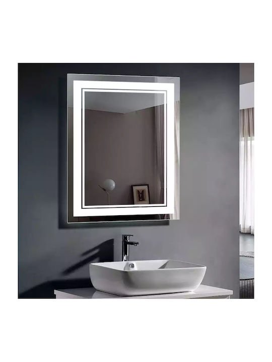 Mysmartmirror 60x80 Осветено Огледало Touch On Off Dimmer