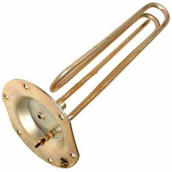 Heating Element for Water Heater & Electric Boiler Pyramis 6-Hole Φ140 4kW Flange Oring Seal Anode Thermostat 4 Contacts
