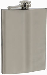 Hip Flask Φλασκί Ποτού Chrome Mat F016 240ml