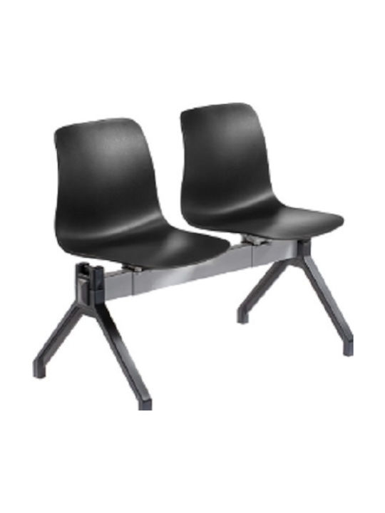 Unik Pg Cod.178.--/pg2p 100 Cm Παγκάκι Αναμονής Γραφείου Πολυπροπυλένιο 100*55*80 Cm