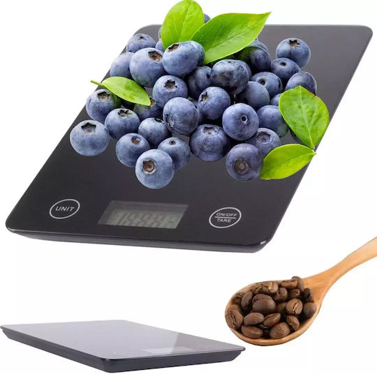 Verk Group Electronic Digital Kitchen Scale Up To 5kg Black