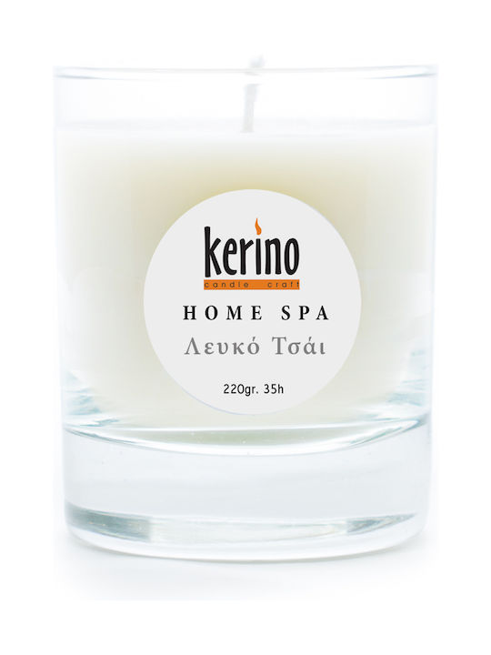 Kerino Aromatic Candle White Tea 100% Soy 220g ...