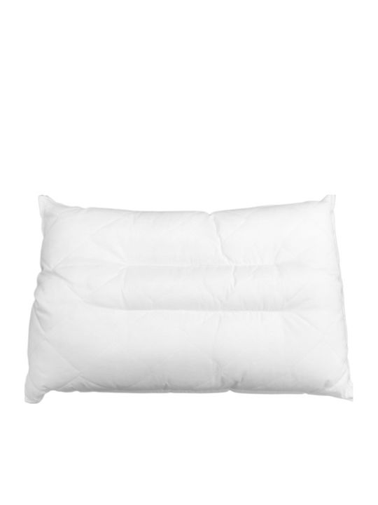 Jgs S.a Anatomic Soft Washable Anti-Allergic Polyester Bed Pillow Two Support Seams One Side One Other 7000-00013 50x70cm