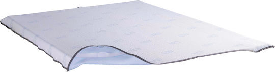 Orion Strom 197a Επίστρωμα Coolmax Ημίδιπλο 130x200 Cm 4 Λάστιχα Μειώνει Εφίδρωση Διατηρεί Σώμα Σταθερή Θερμοκρασία
