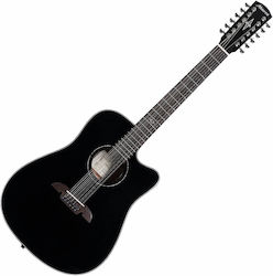 Alvarez Artist Ad6012cebk Дредноут 12-струнна П...