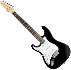 Gewa Ps503101 Rc-100lh Stratocaster Left-Handed Electric Guitar Black Gewa Ps503101 Rc-100lh Stratocaster Left-Handed Electric Guitar Black