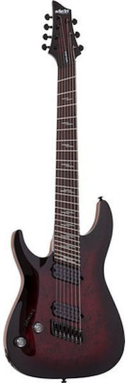 Schecter Omen Elite-7 Ms Bl Cherry Lh