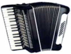 Ginelli 1106a 32b32k Black Ακκορντεόν