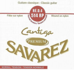 Savarez Premium Saiten Für Klassische Gitarre Re 4. Saite 514rp Re-4 Normalspannung Savarez Premium Saiten Für Klassische Gitarre Re 4. Saite 514rp Re-4 Normalspannung