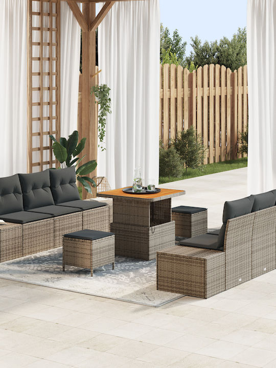 vidaXL Garden & Outdoor Furniture Set Living Ro...